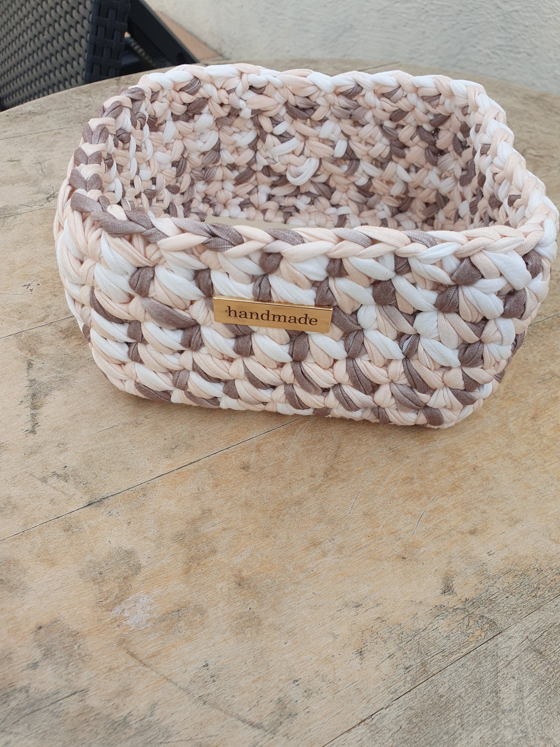 Panière Moka vide poche ou panier de rangement