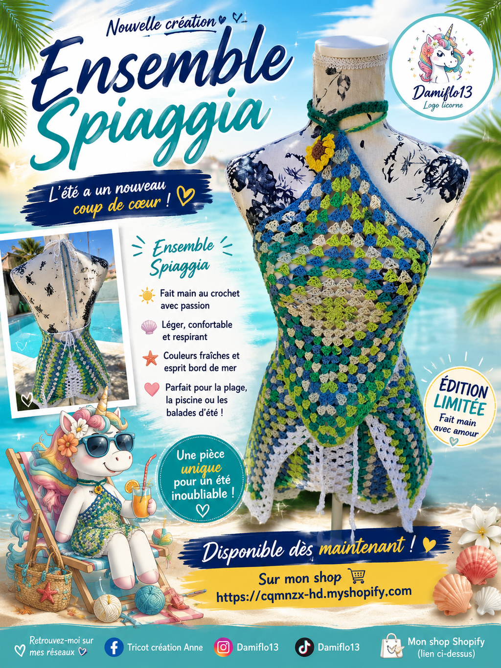 Ensemble spiaggia
