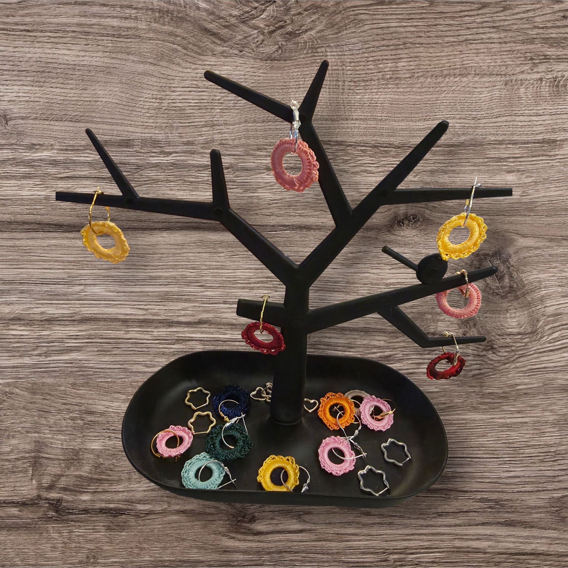 Boucle d oreille avec pampi sur commande