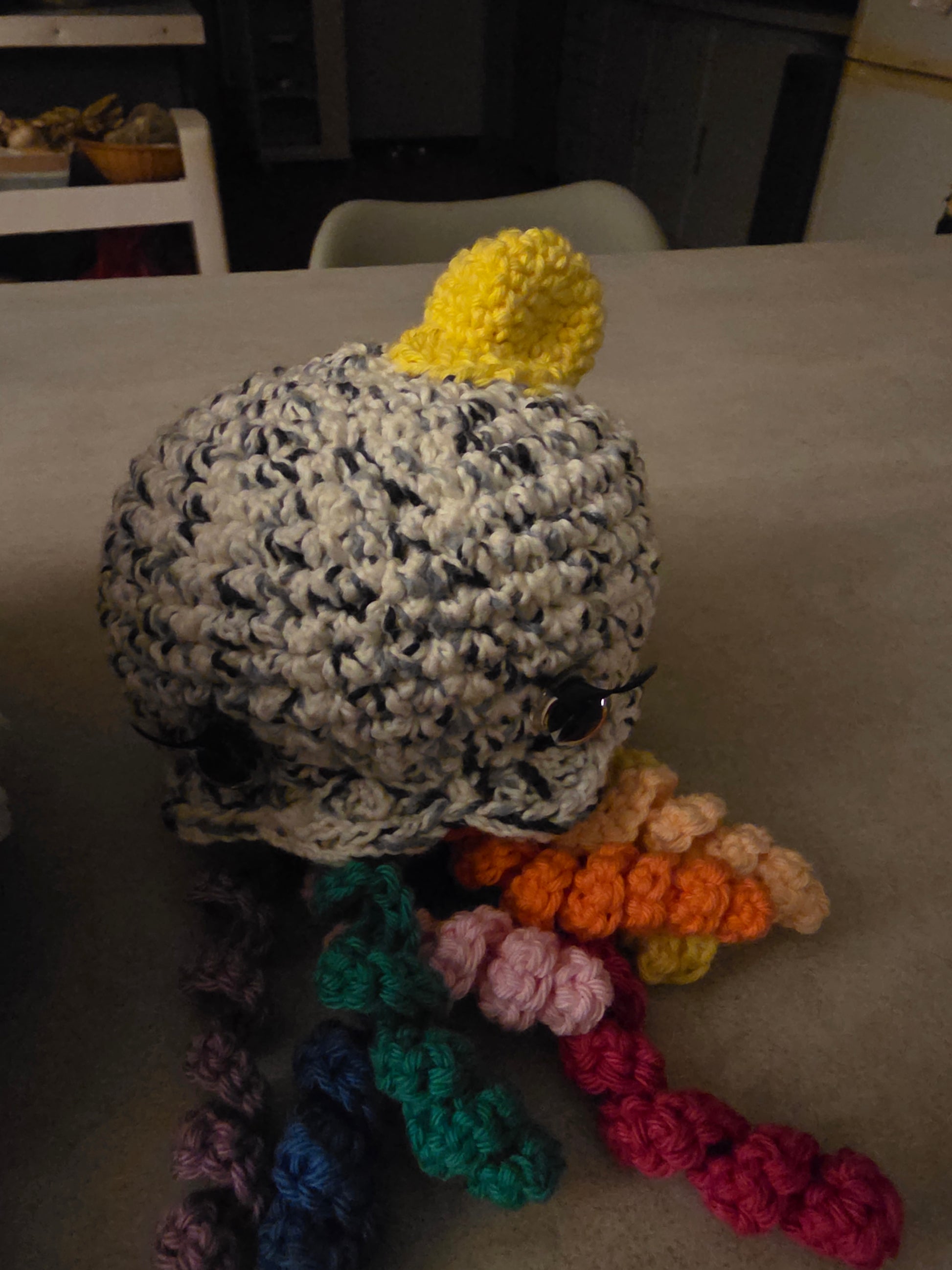 Pieuvre casquette