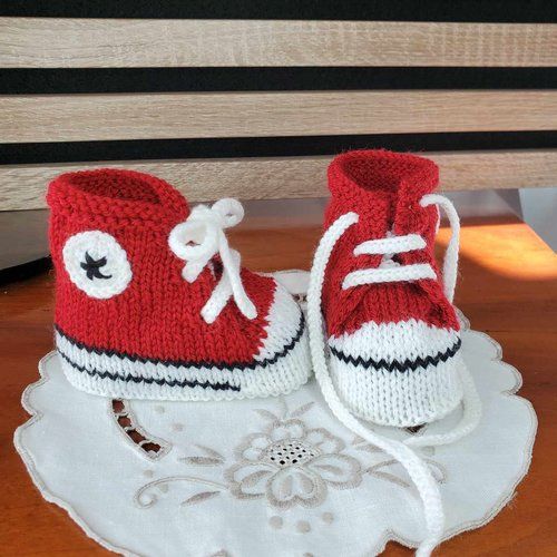 Chaussons naissance à 12 mois sur Commande