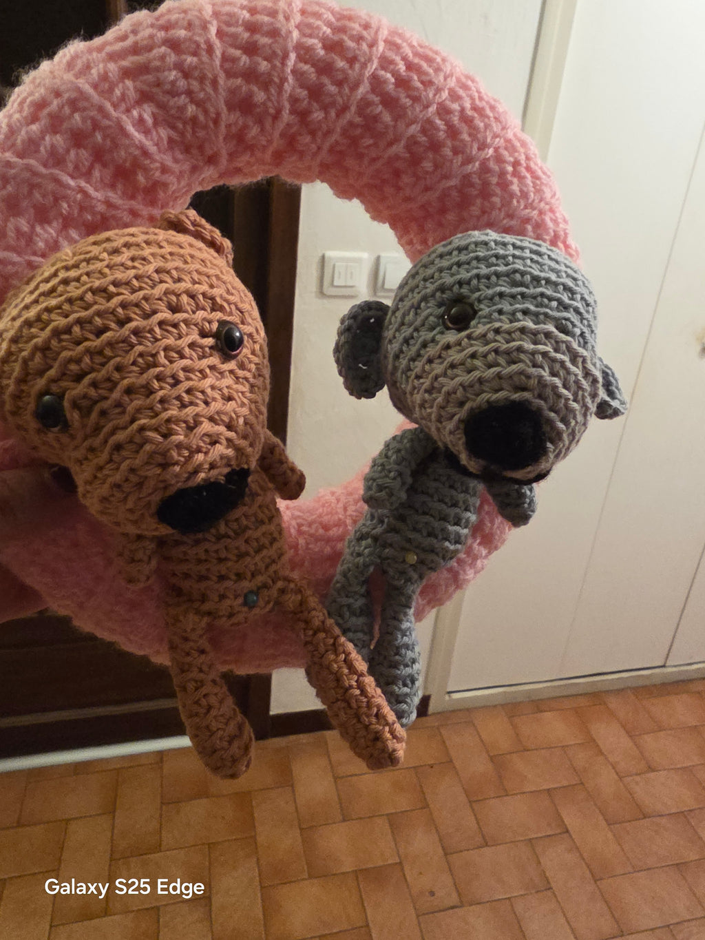 Couronne décoration de chambre sur commande