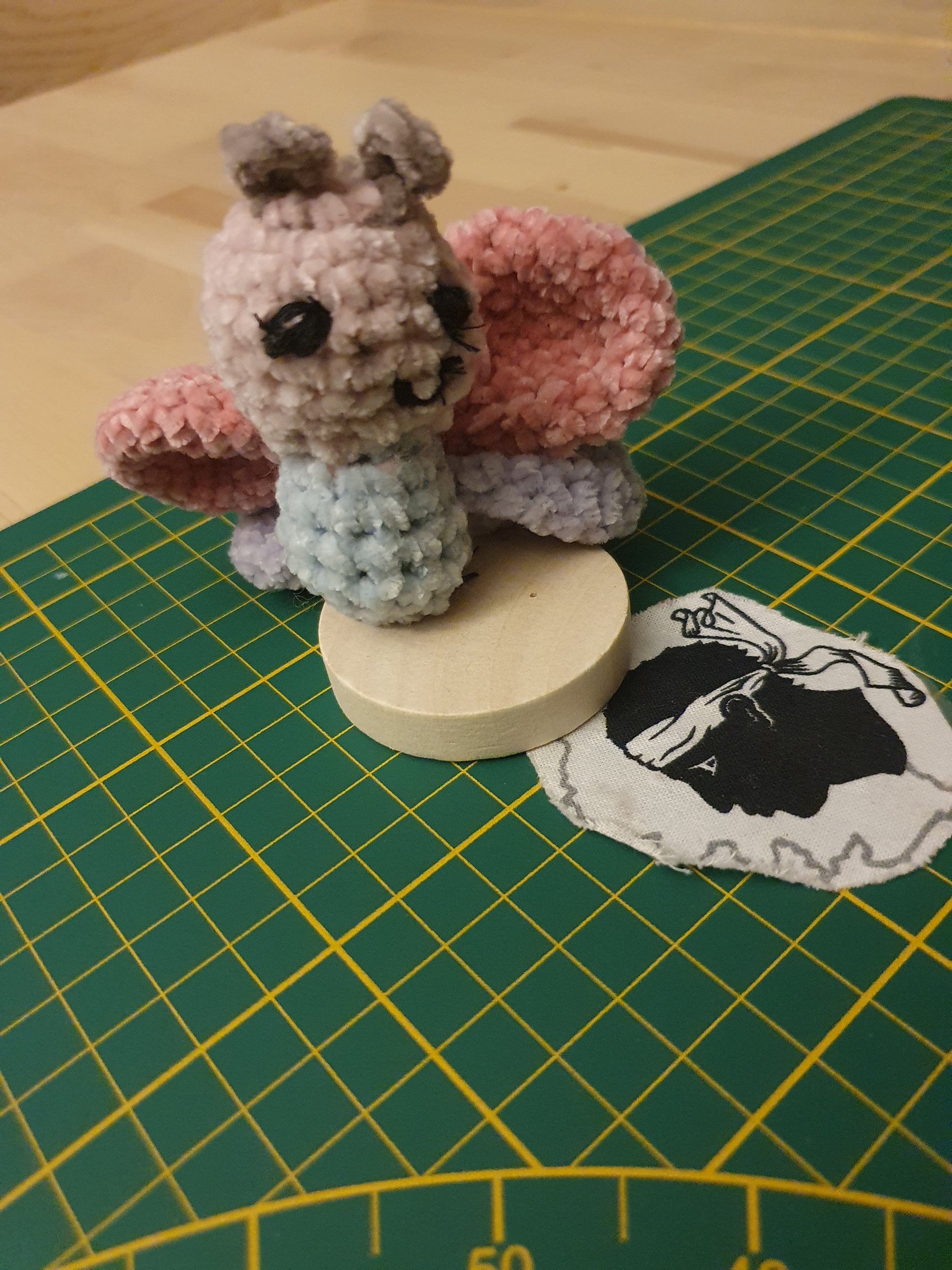 Amigurumi papillon