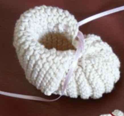Chaussons naissance à 12 mois sur Commande