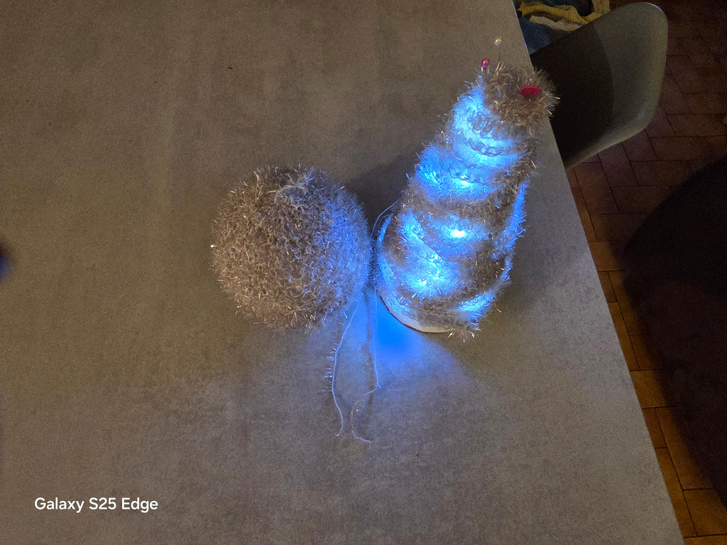 Sapin lumineux en commande