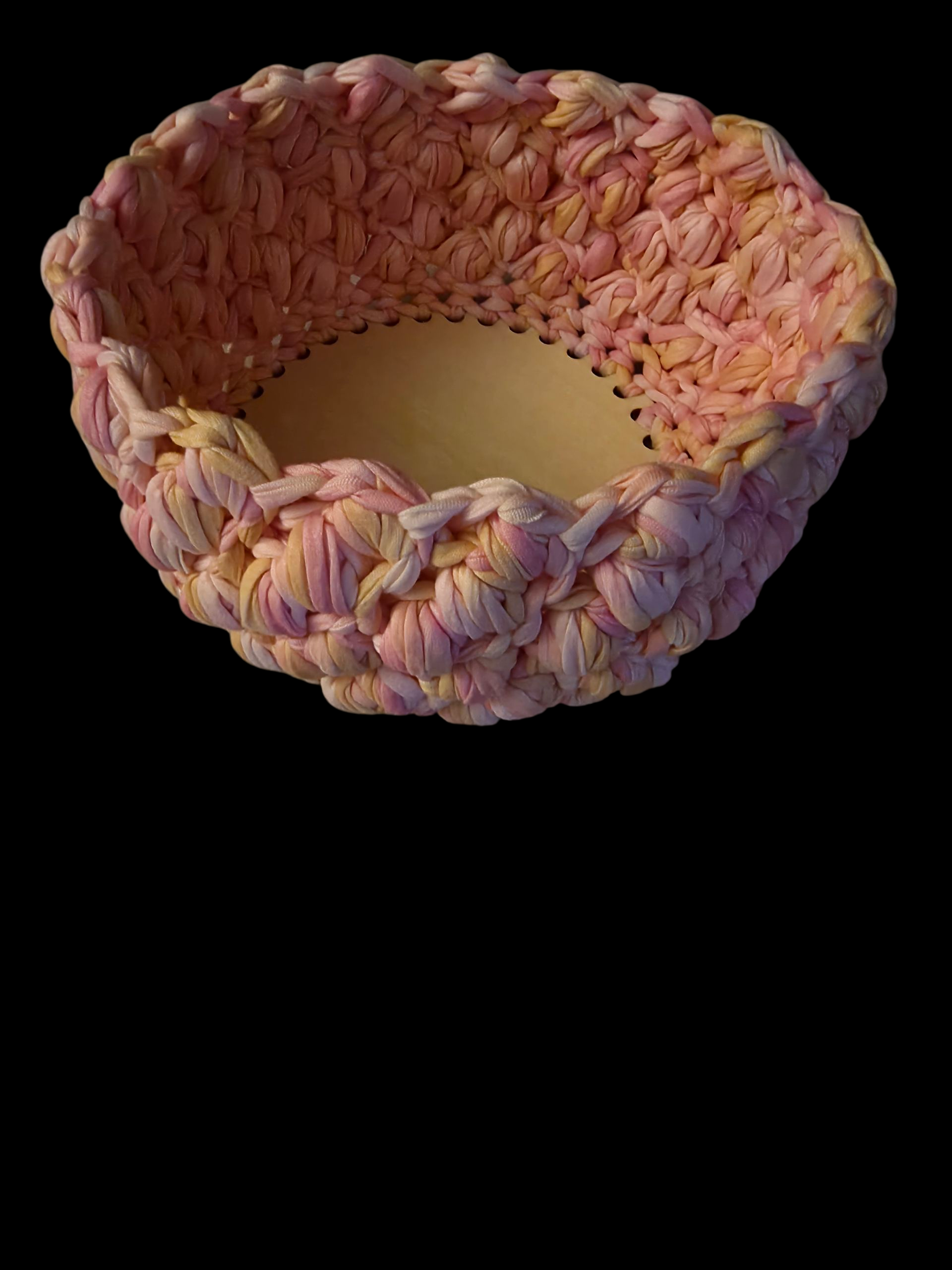 Vide poche / panier de rangement guimauve chamallo