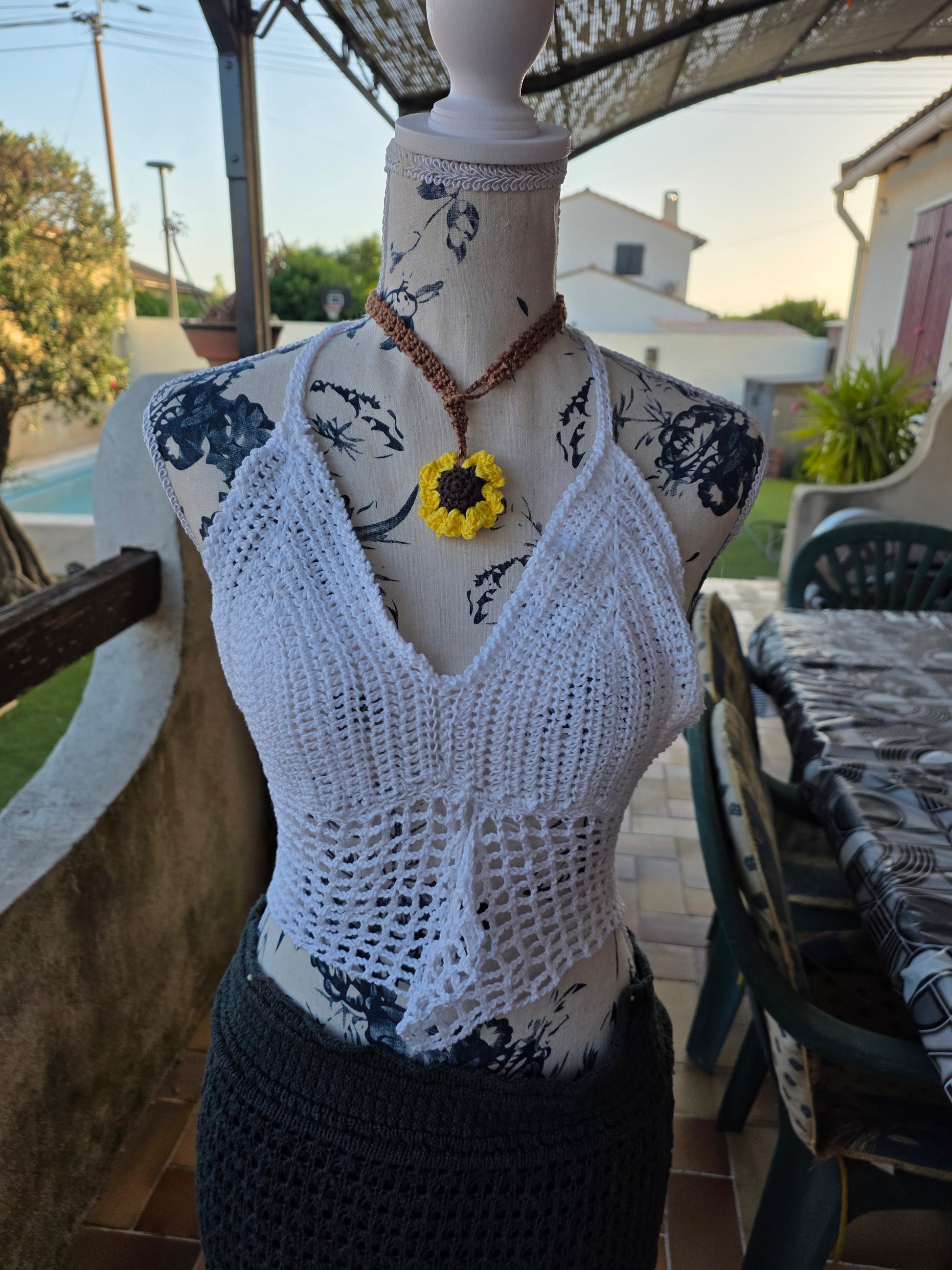 Top Nacré Bohème